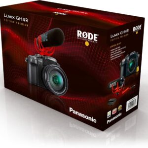 Appareil photo hybride PANASONIC GH4R PACK 12-60 + MICRO RODE+BATTERIE+32GO