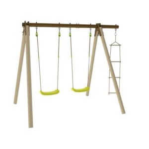 Portique Piki en bois et métal - 1.90 m TRIGANO