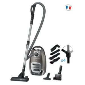 Aspirateur Avec Sac Capacité 4,5L 750W Accessoires Spéciaux Poils d'Animaux et Voiture   Rowenta RO6466EA Silence Force Home & Car Pro
