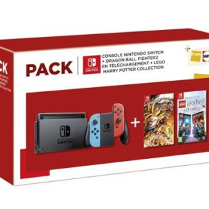 Pack Console Nintendo Switch + Dragon Ball Fighterz + Lego Harry Potter Collection